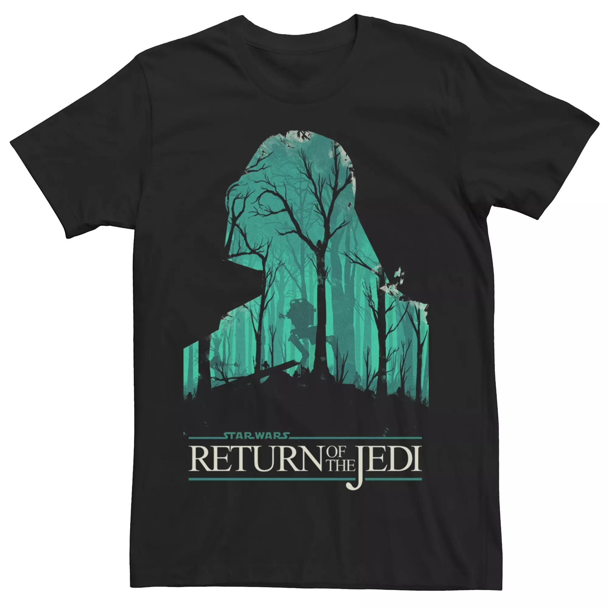 Men's Star Wars Return of the Jedi Darth Vader Silhouette Tee,  Product Image
