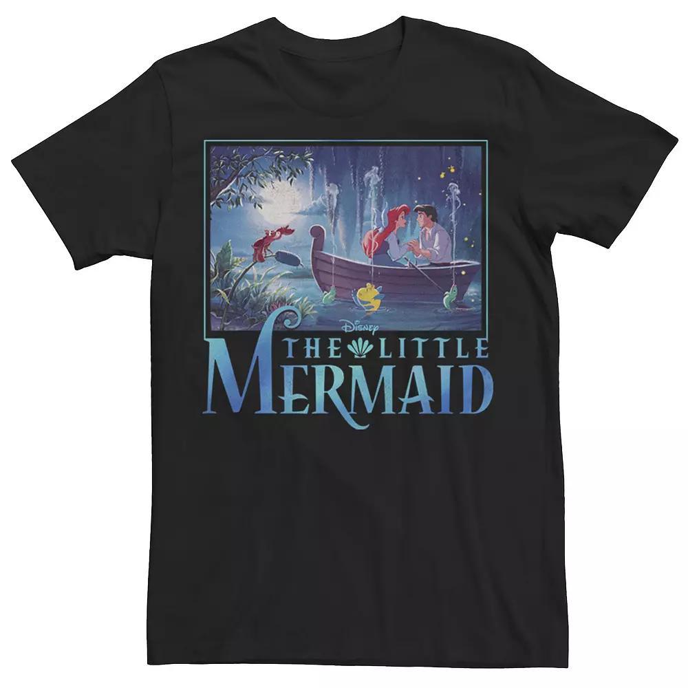 Disney's The Little Mermaid Ariel & Eric Grotto Portrait Men's Tee,  Product Image