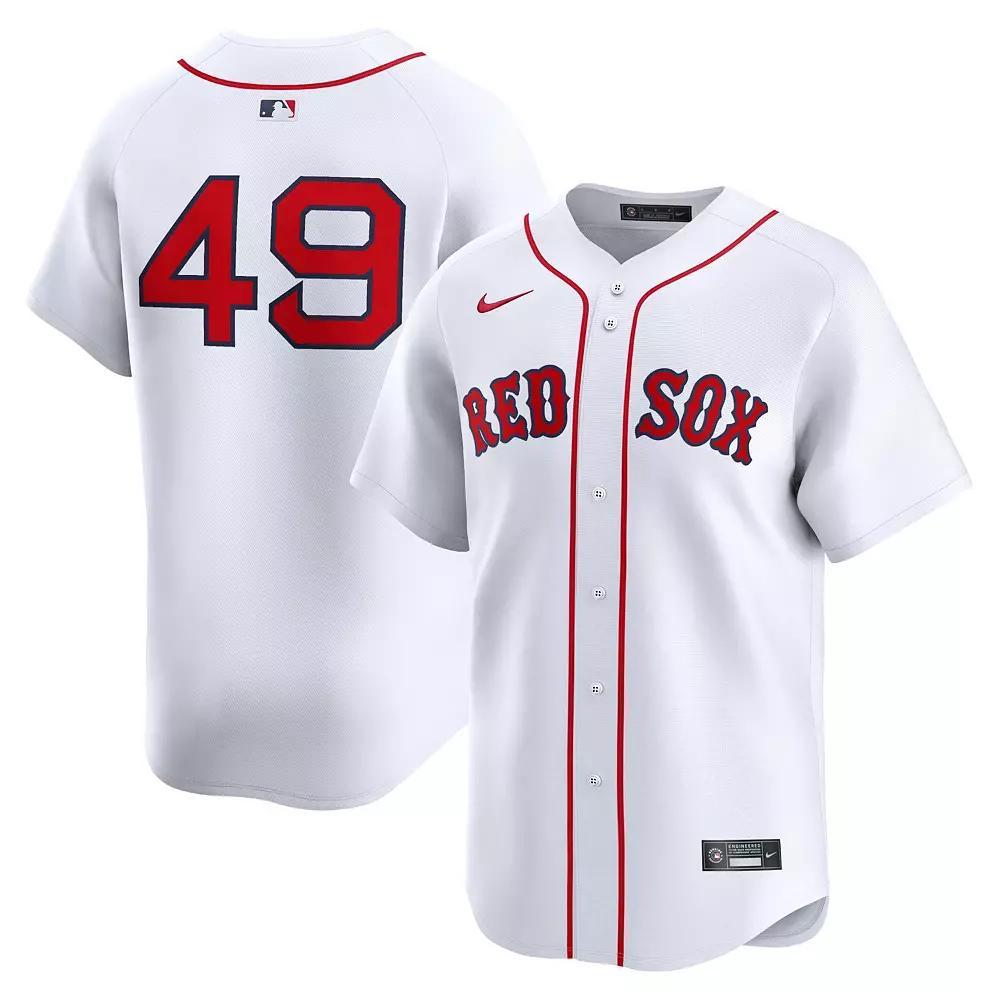 Men's Nike Tim Wakefield White Boston Red Sox Home Limited Player Jersey, Size: XL Product Image