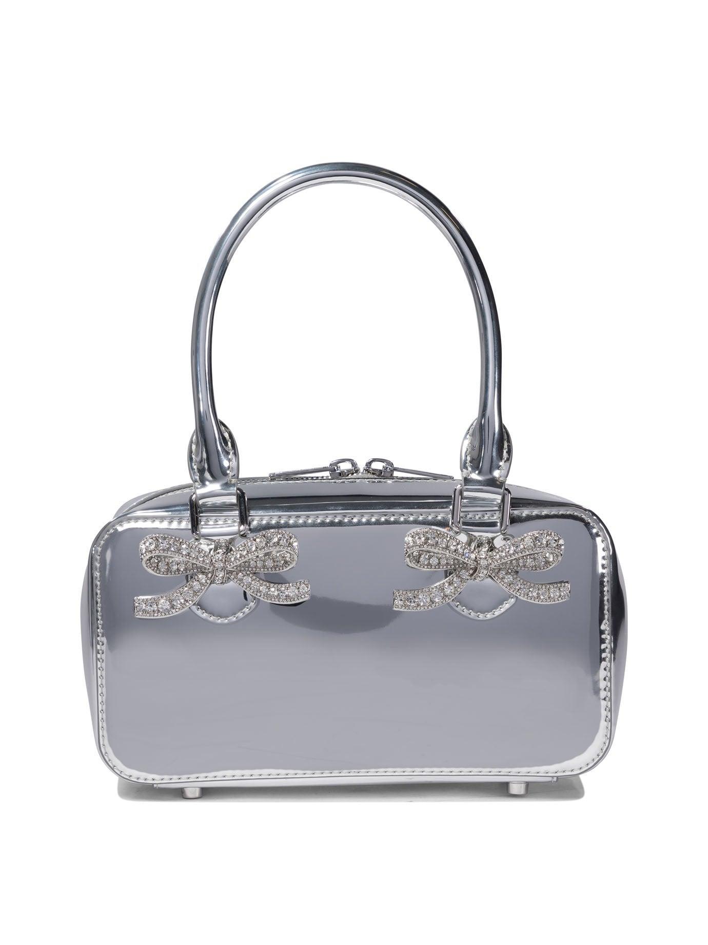 SELF-PORTRAIT Handbags Silver Product Image