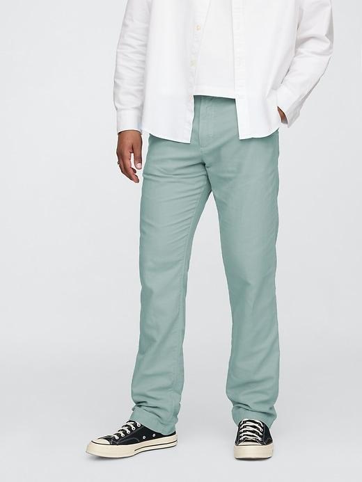 Linen-Cotton Khakis Product Image