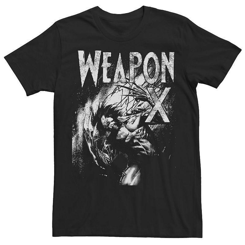 Men's Marvel X-Men Weapon X Genetically Modified Tee, Size: XXL, Black Product Image