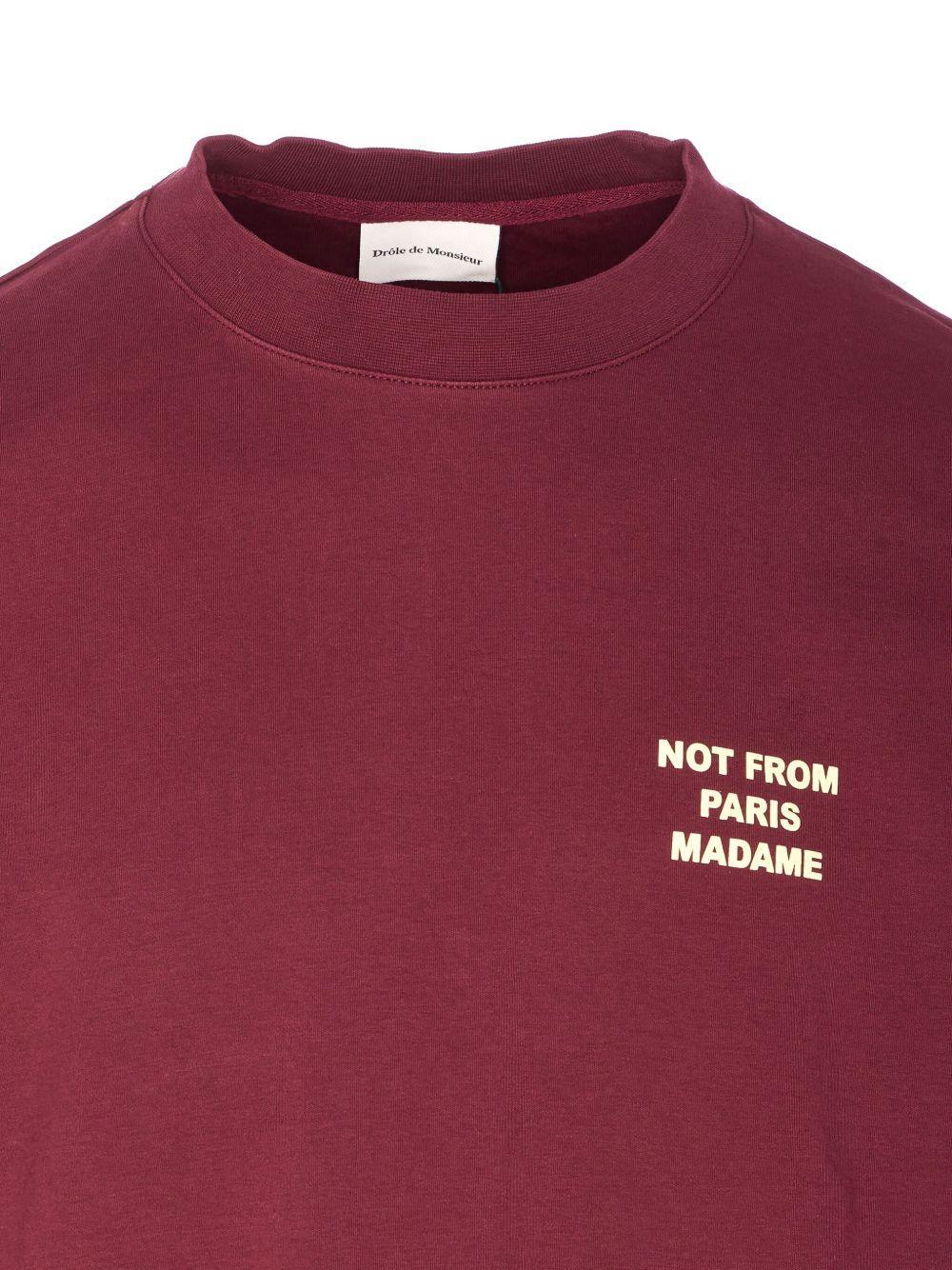 crew neck logo print T-shirt Product Image