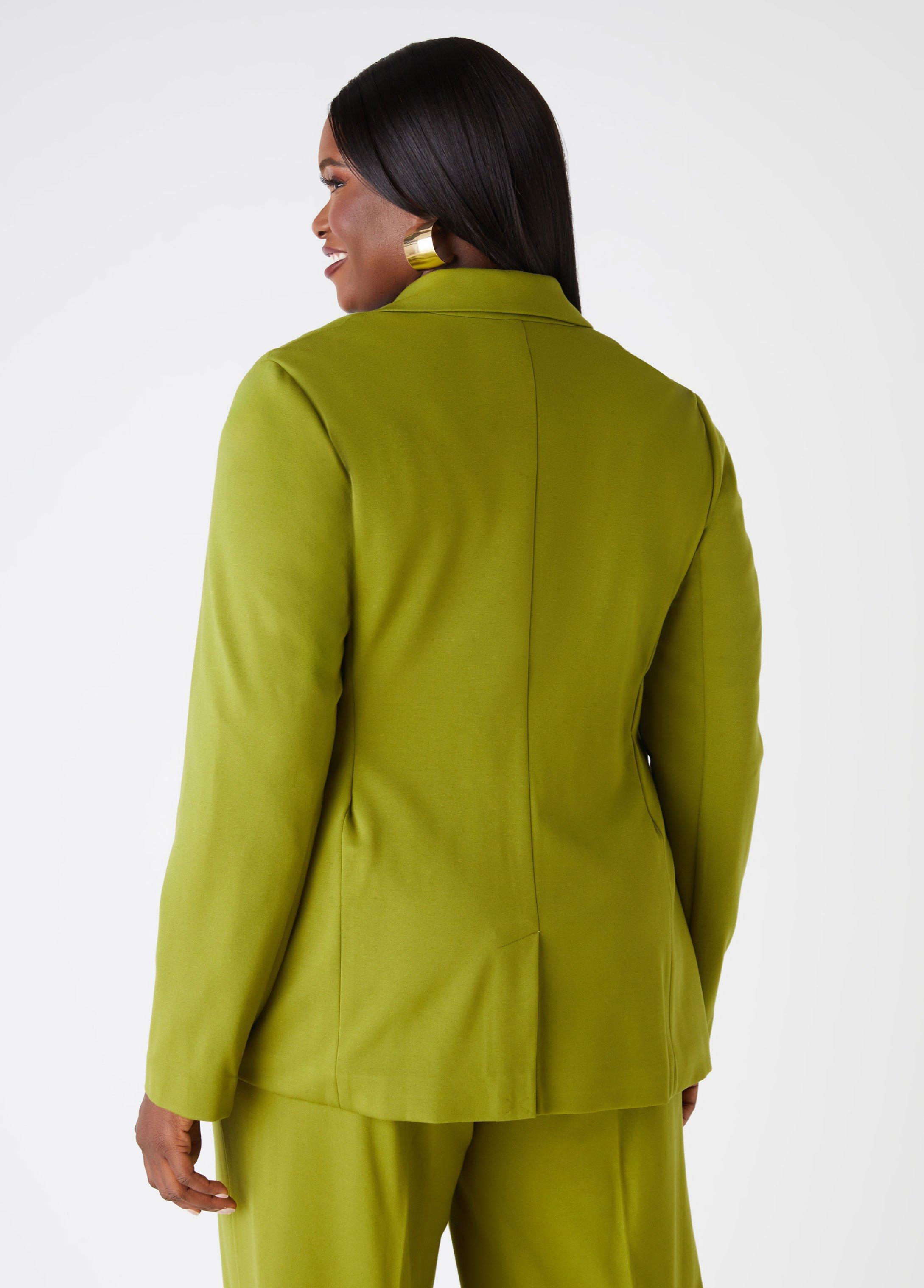 Pocketed Ponte Blazer Product Image