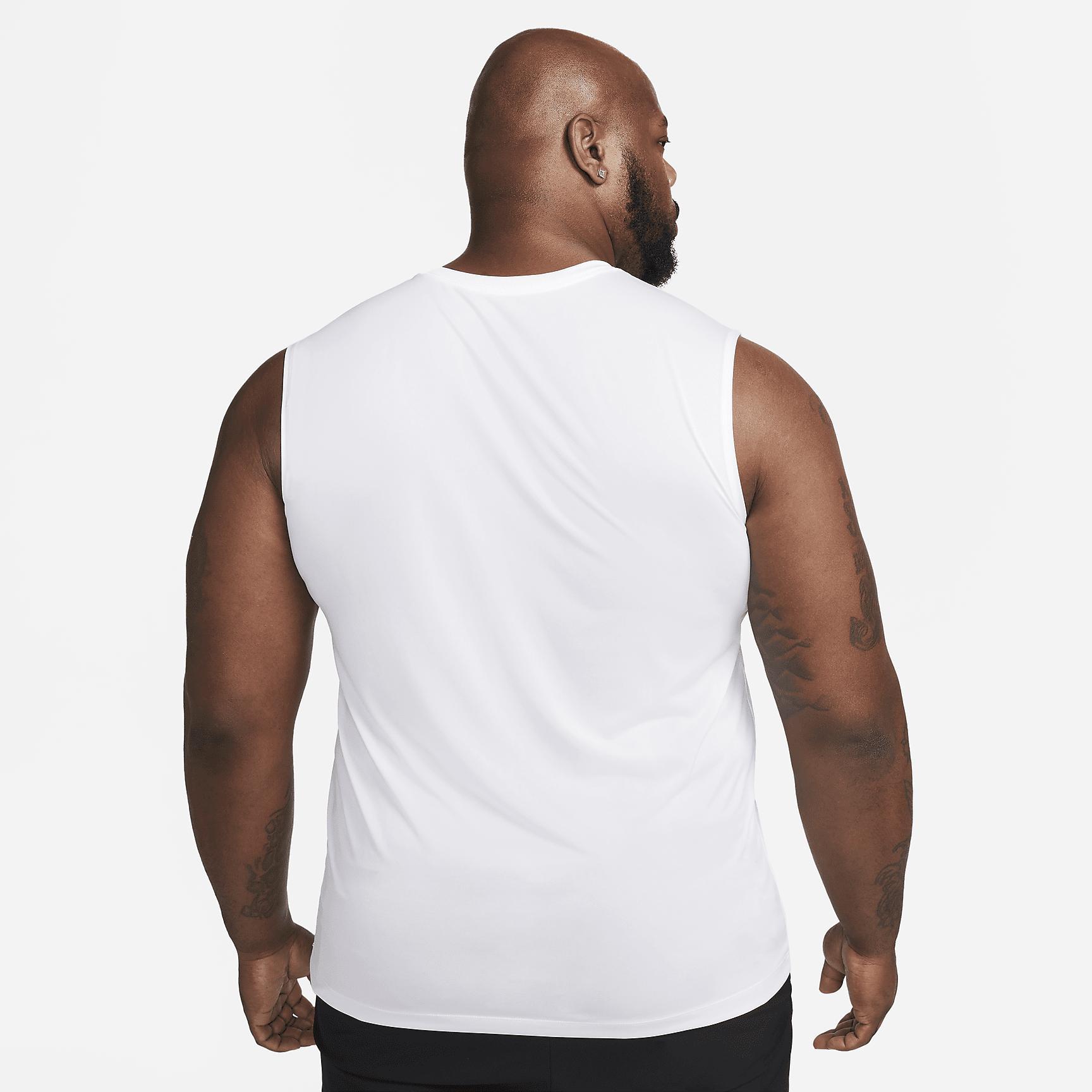 Nike Mens Dri-FIT Legend Sleeveless Fitness T-Shirt | DX0991-100 Product Image