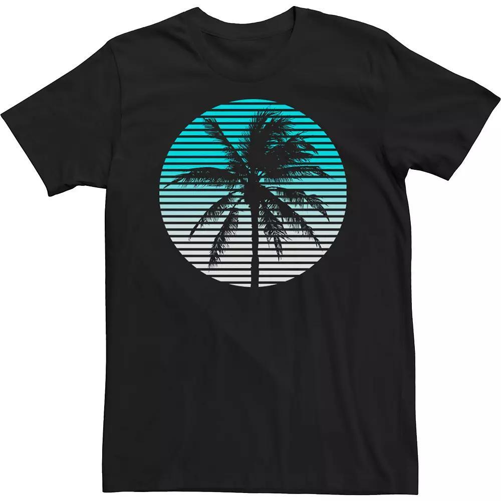 Big & Tall Chill Out Beach Silhoutte Tee, Men's,  Product Image