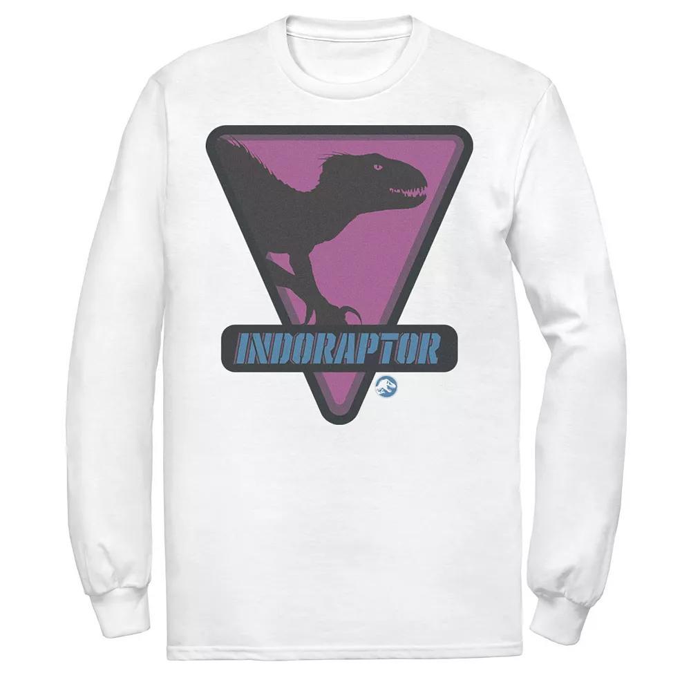Men's Jurassic World Indoraptor Silhouette Tee, Size: XL, White Product Image