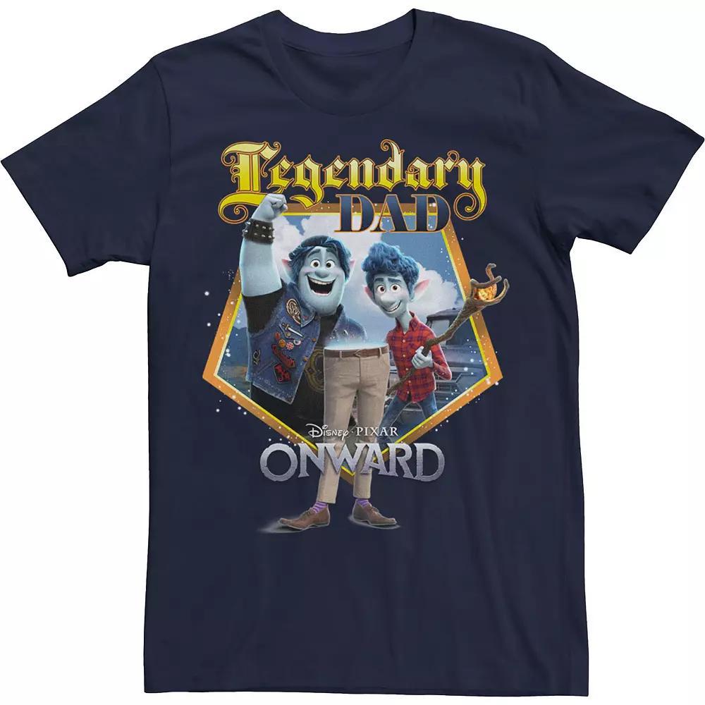 Disney / Pixar's Onward Men's Group Shot Legendary Dad Portrait Tee,  Product Image