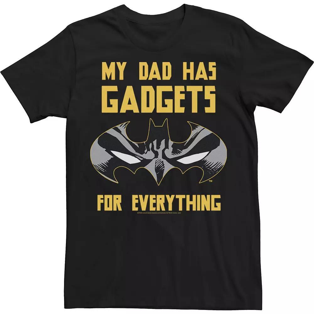 Men's DC Comics Batman My Dad Has Gadgets For Everything Tee,  Product Image