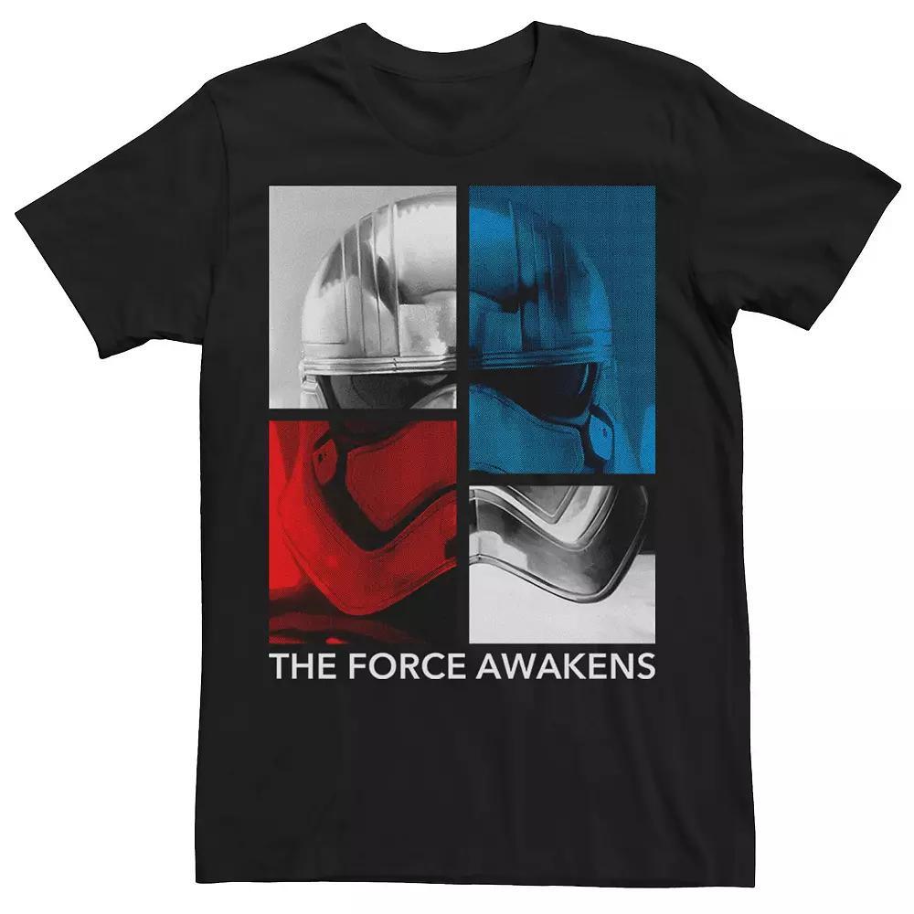 Men's Star Wars Force Awakens Trooper Panels Tee, Size: XXL, Black Product Image