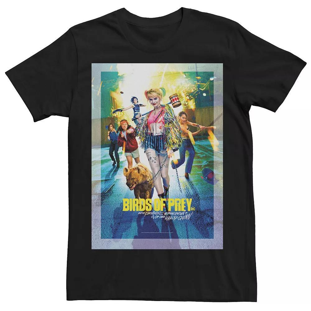 Men's Birds Of Prey Harley Group Shot Poster Tee,  Product Image