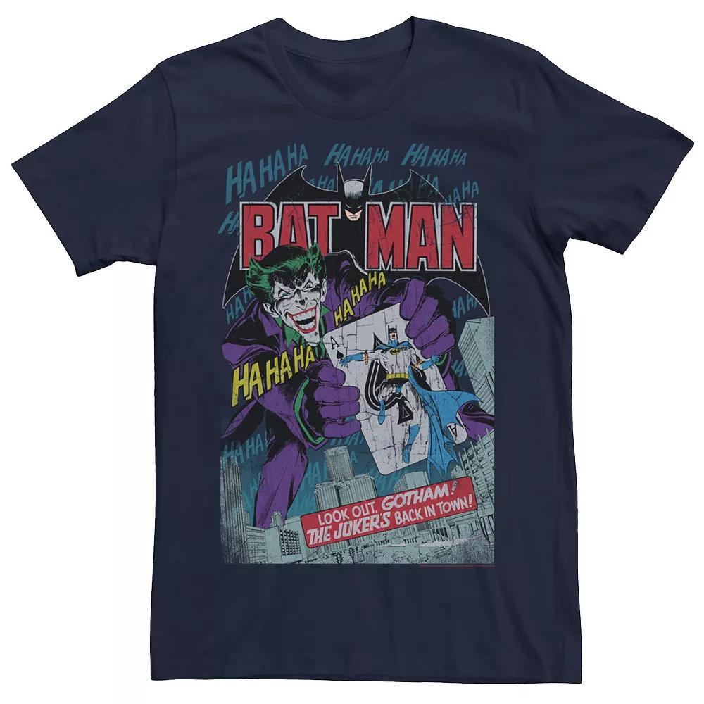 Men's DC Comics Batman Comic Joker Graphic Tee,  Product Image
