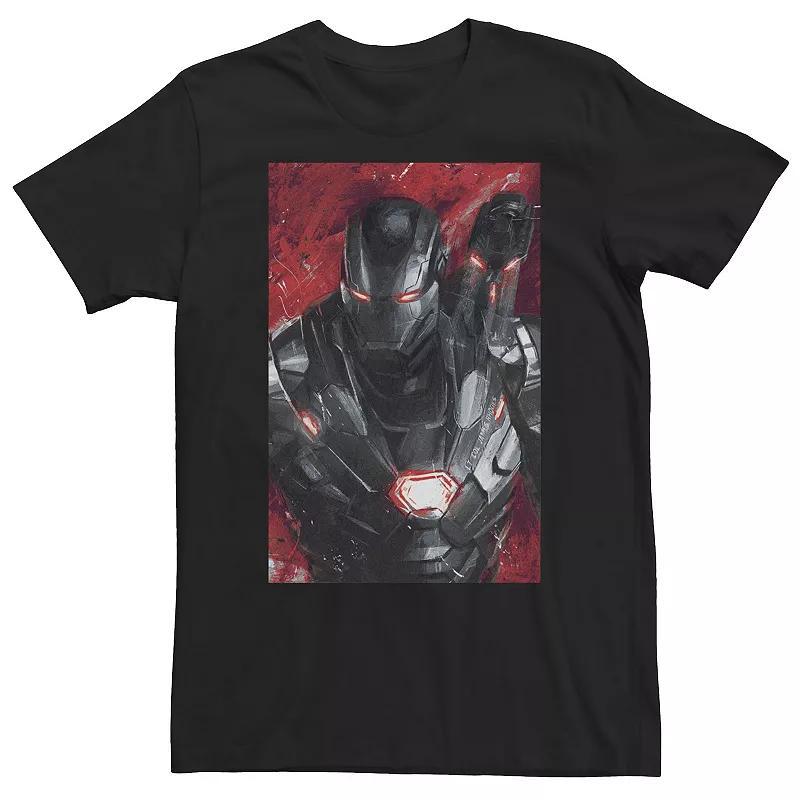 Big & Tall Marvel Avengers Endgame War Machine Graphic Tee, Men's, Size: 3XL, Black Product Image