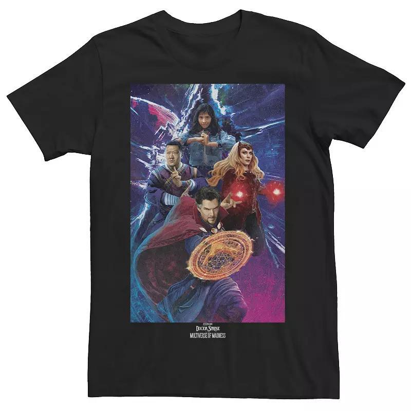 Mens Marvel Doctor Strange Movie 2 Hero Groupshot Tee Product Image