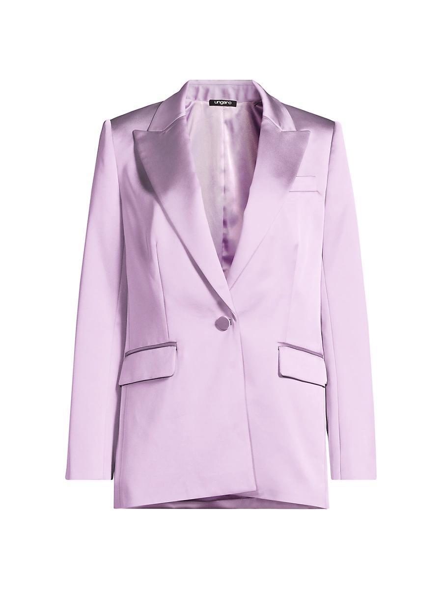 Womens Alessia Duchesse Satin Jacket Product Image