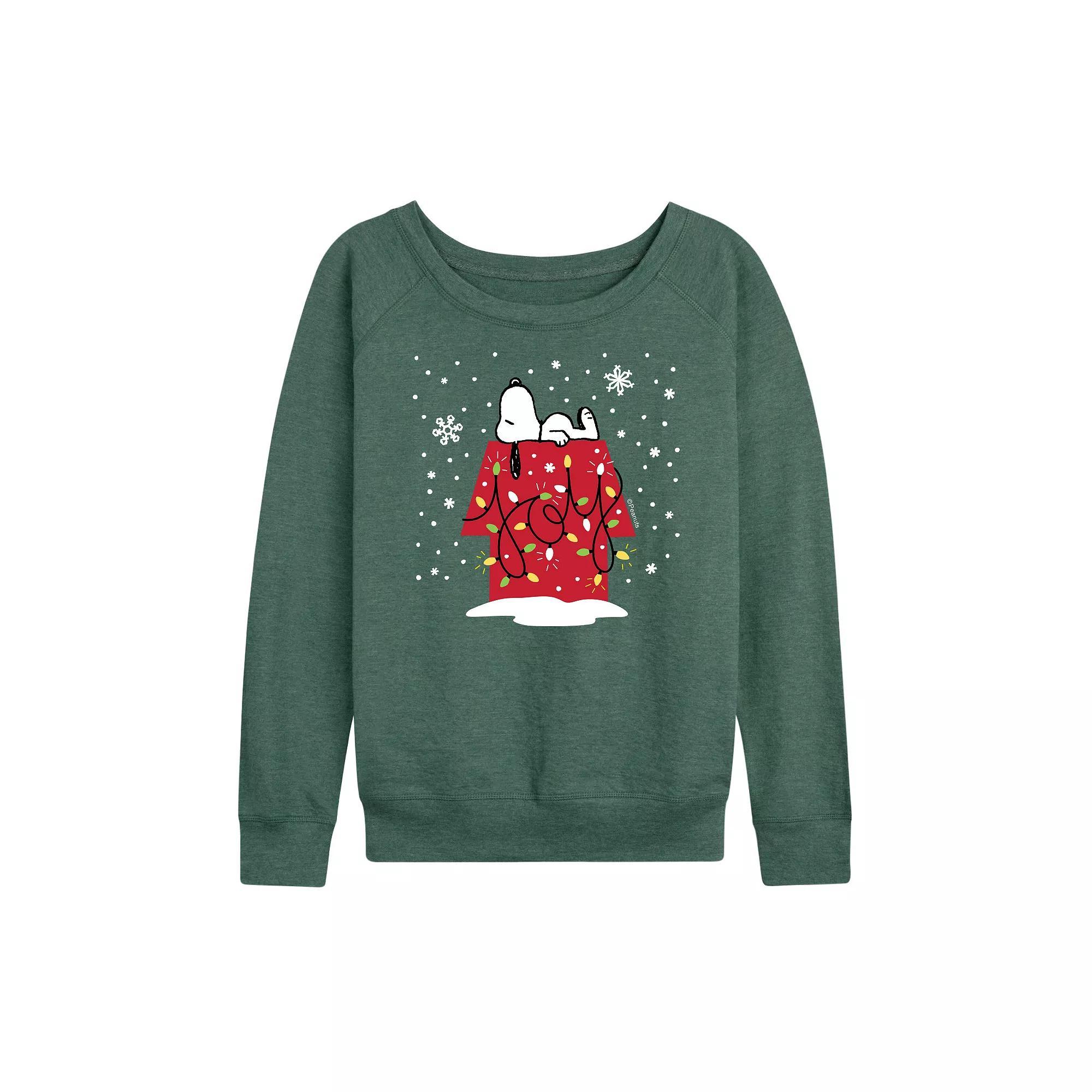 Women's Dr. Seuss The Grinch Max Is My Boo French Terry Long Sleeve Tee, Girl's,  Product Image