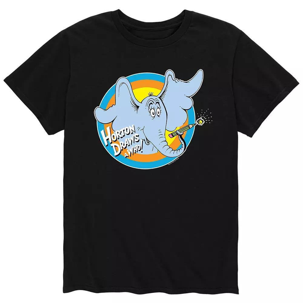 Men's Dr. Suess Horton Draws Tee,  Product Image