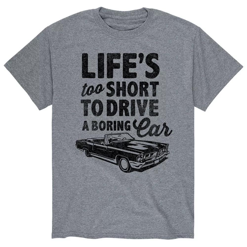 Men's Too Short Boring Car Tee, Size: Medium, Gray Product Image