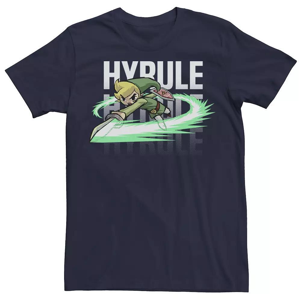 Men's Nintendo Legend Of Zelda Link Hyrule Slash Graphic Tee,  Product Image