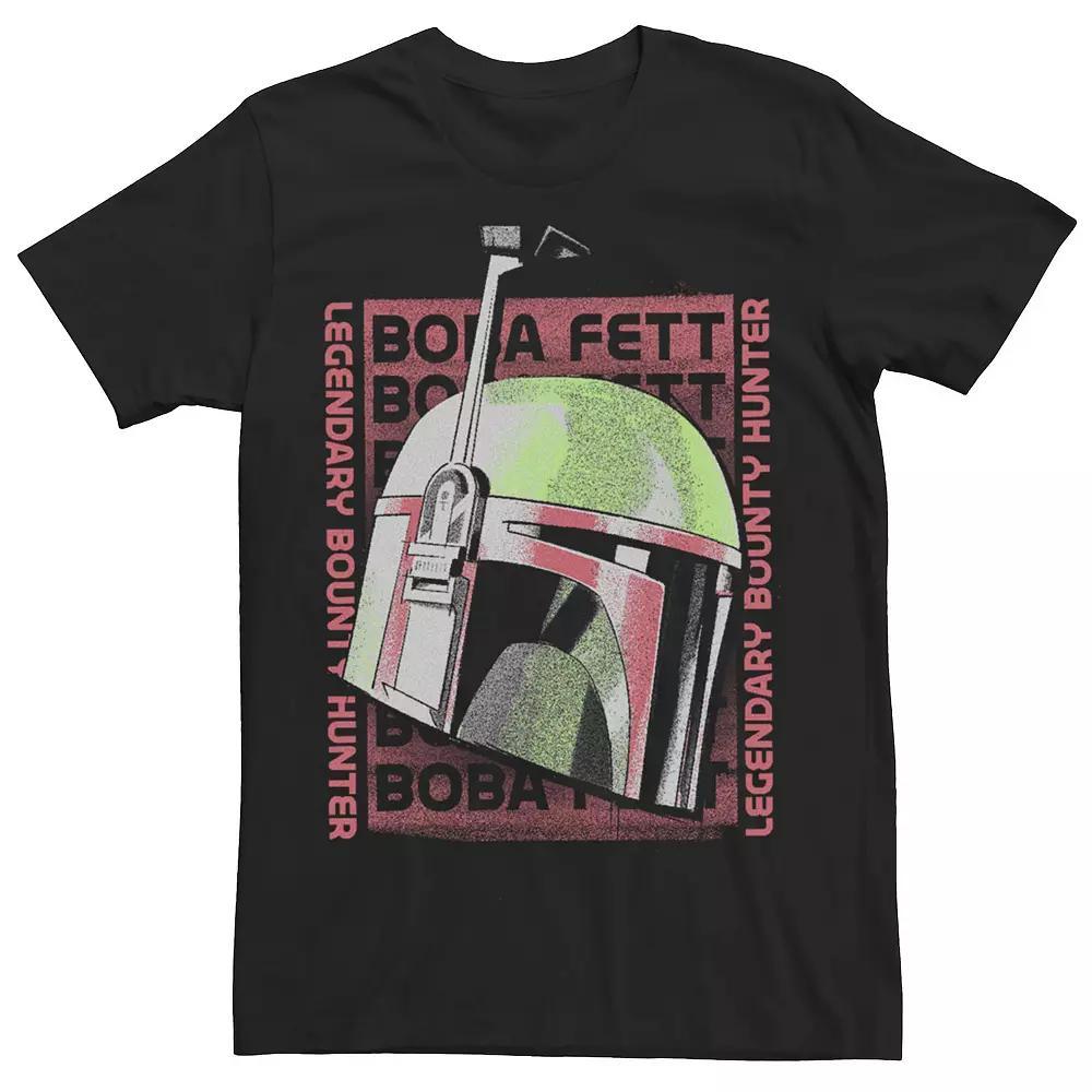 Men's Star Wars Boba Fett Legendary Bounty Hunter Head Shot Tee, Boy's,  Product Image