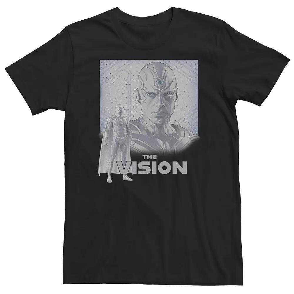 Big & Tall Marvel WandaVision Vision The Sentient Weapon Tee, Men's,  Product Image