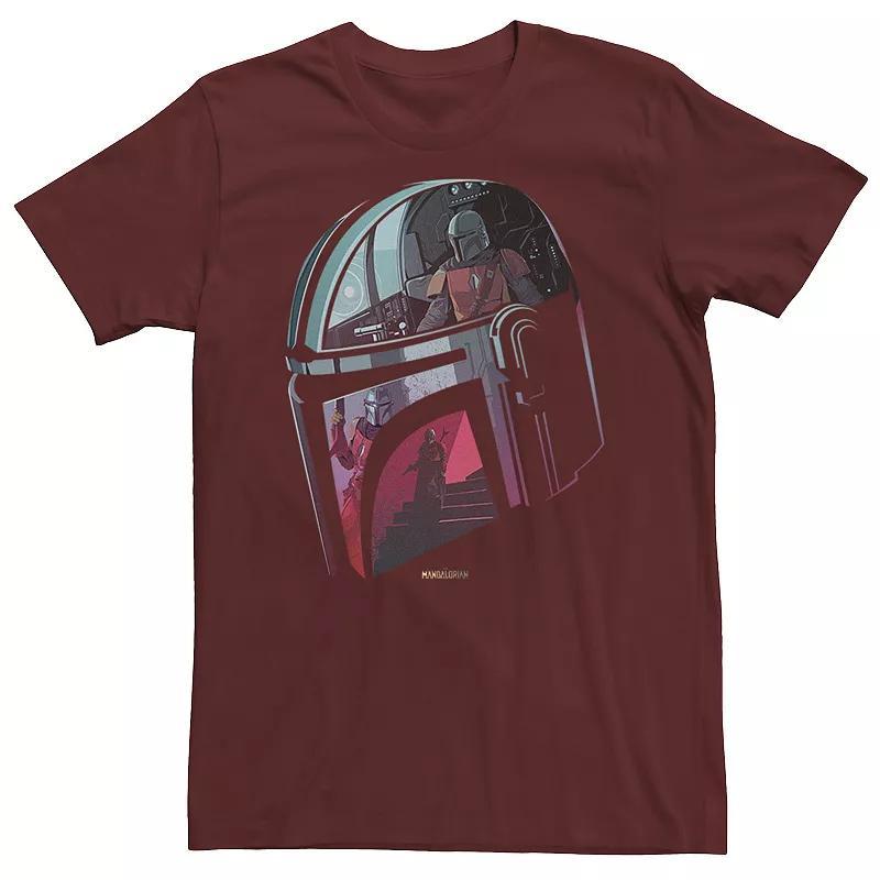 Big & Tall Star Wars The Mandalorian IG-11 Self-Destruct Overlay Tee, Men's, Size: 4XLT, Black Product Image