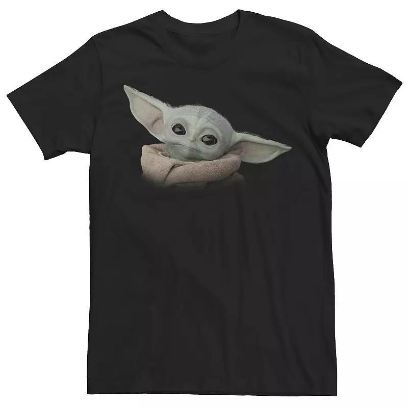 Big & Tall Star Wars The Child Happy Face Tee, Men's, Size: XLT, Black Product Image