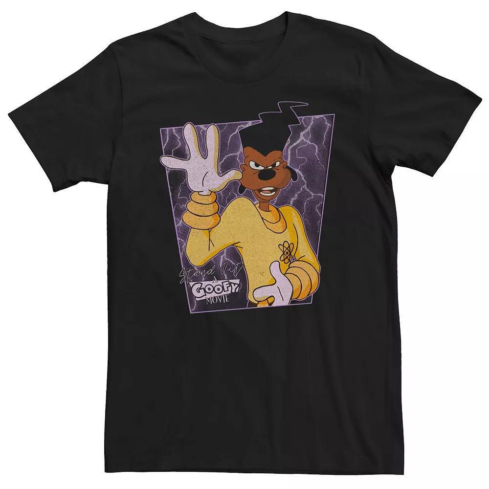 Disney's A Goofy Movie Big & Tall Powerline Poster Graphic Tee, Men's,  Product Image