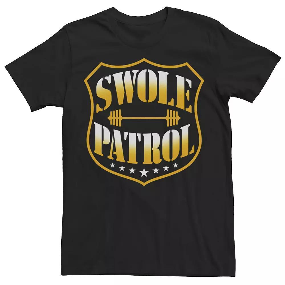 Men's Swole Patrol Comp Graphic Tee, Size: XXL, Black Product Image