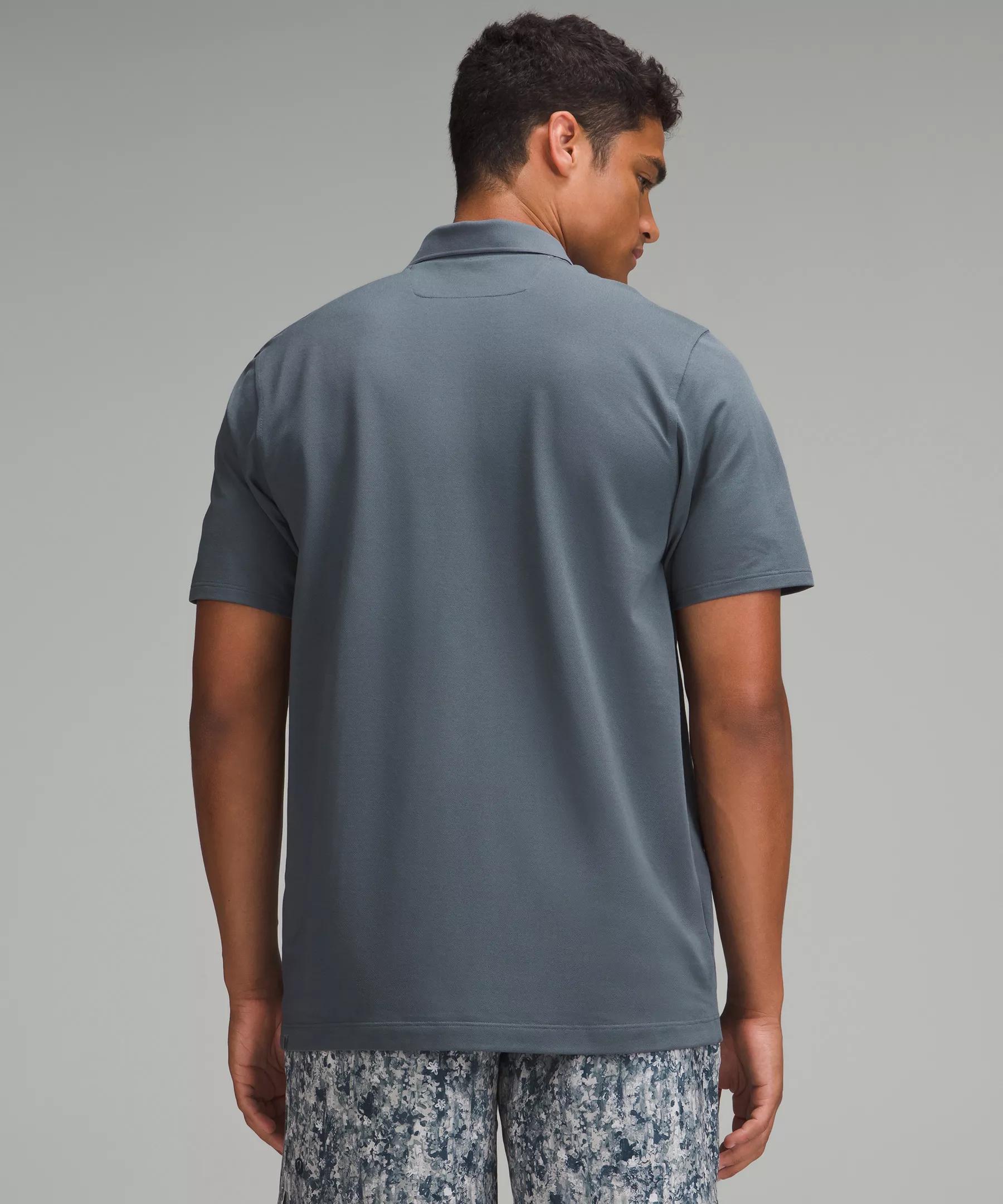 Classic-Fit Pique Short-Sleeve Polo Shirt Product Image