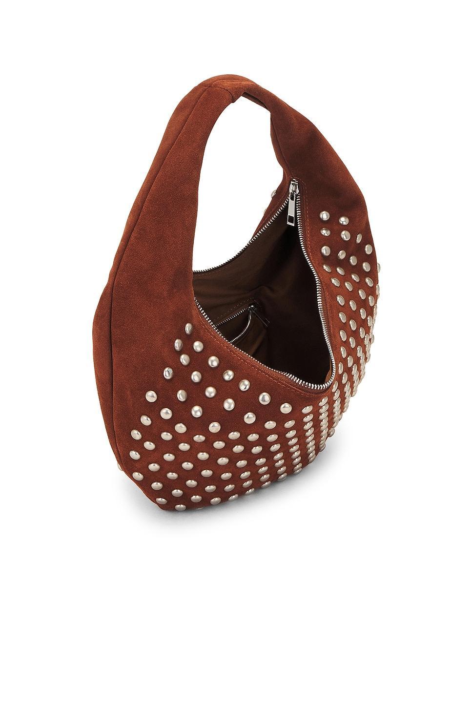 Studded Hobo Bag Understated Leather Product Image