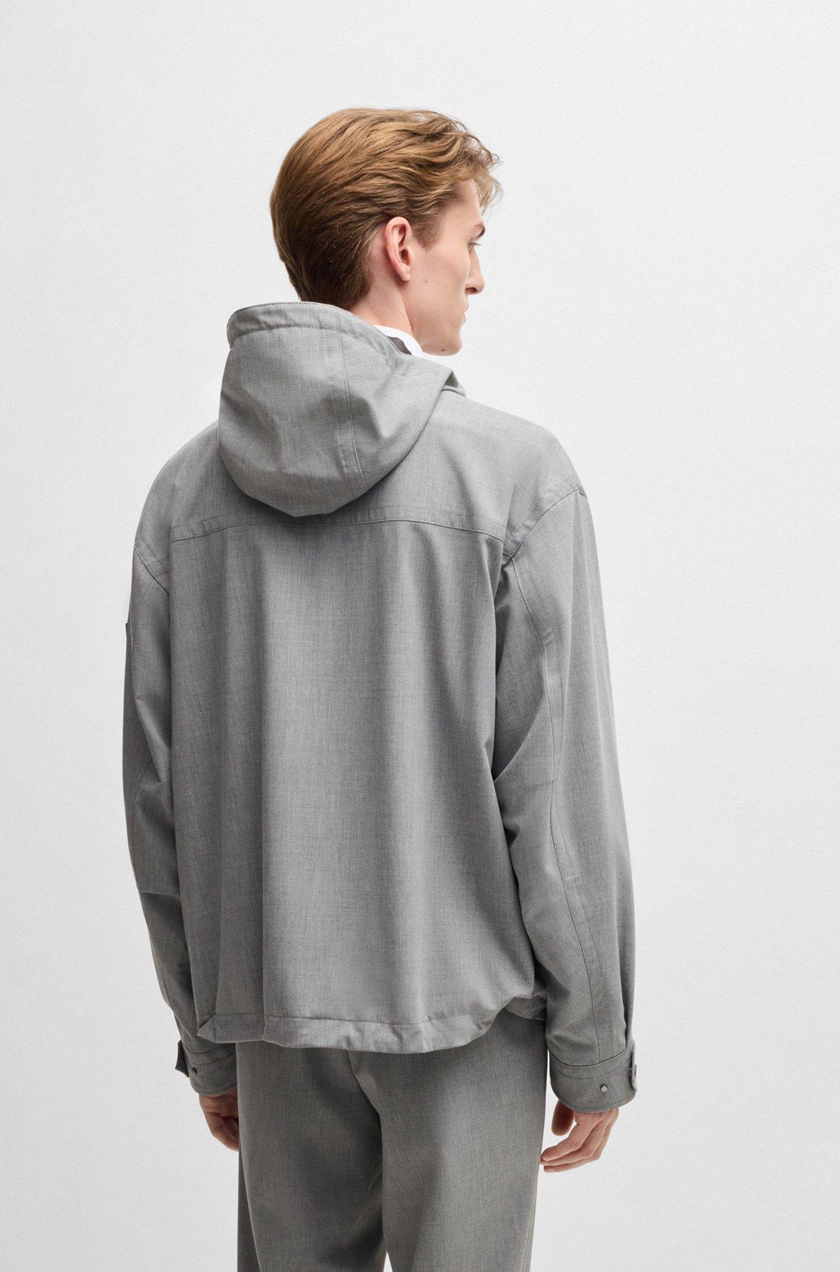 Regular-fit jacket in performance-stretch material Product Image