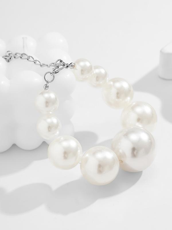 Beaded Pearls Bracelet Accessories Product Image