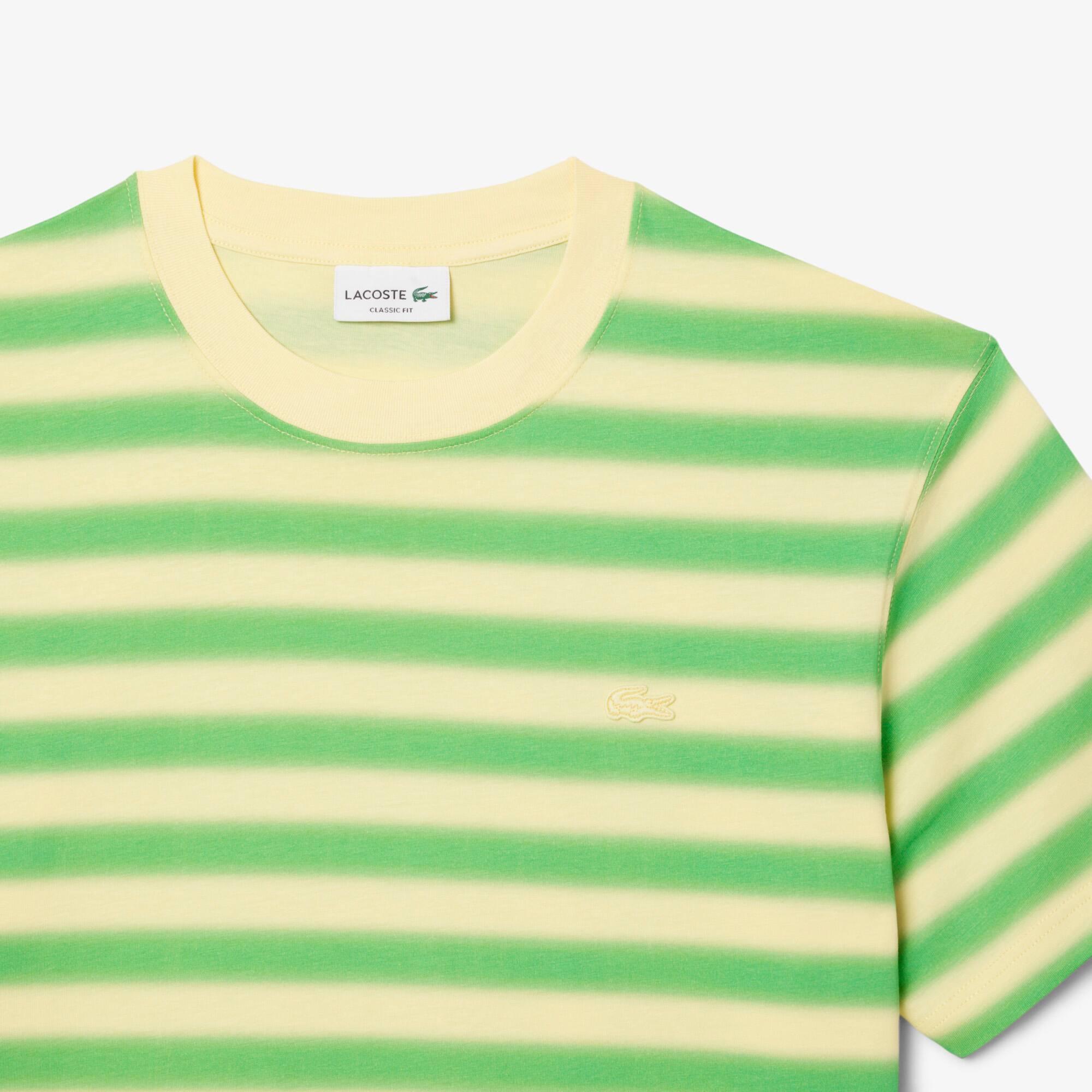 Stripe Print Jersey T-shirt Product Image