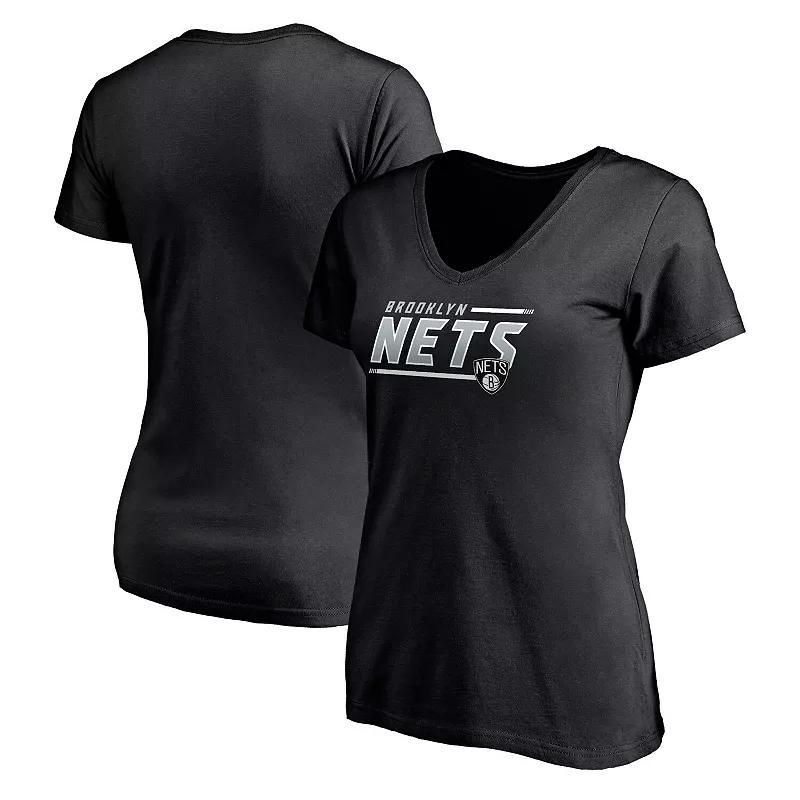 Women's Fanatics Branded Black Brooklyn Nets Mascot Product Image