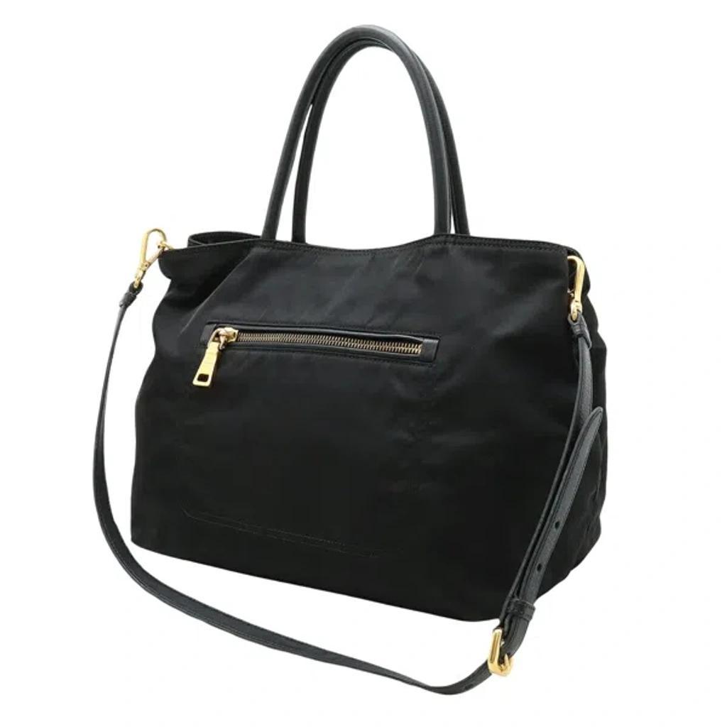 Tessuto Black Synthetic Tote Bag () Product Image