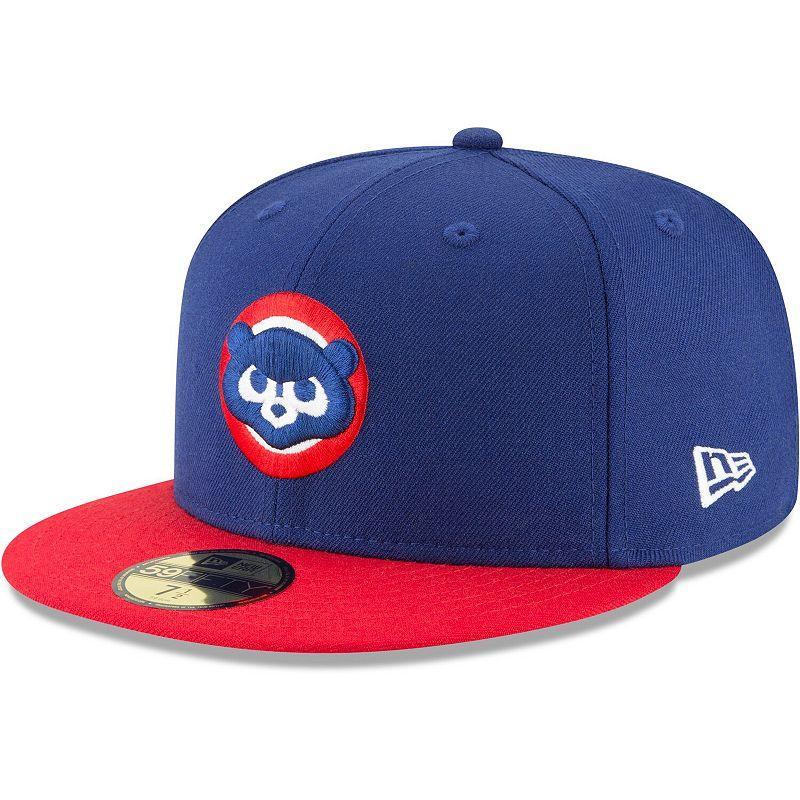 Men's New Era Royal Chicago Cubs Cooperstown Collection Wool 59FIFTY Fitted Hat,  Product Image