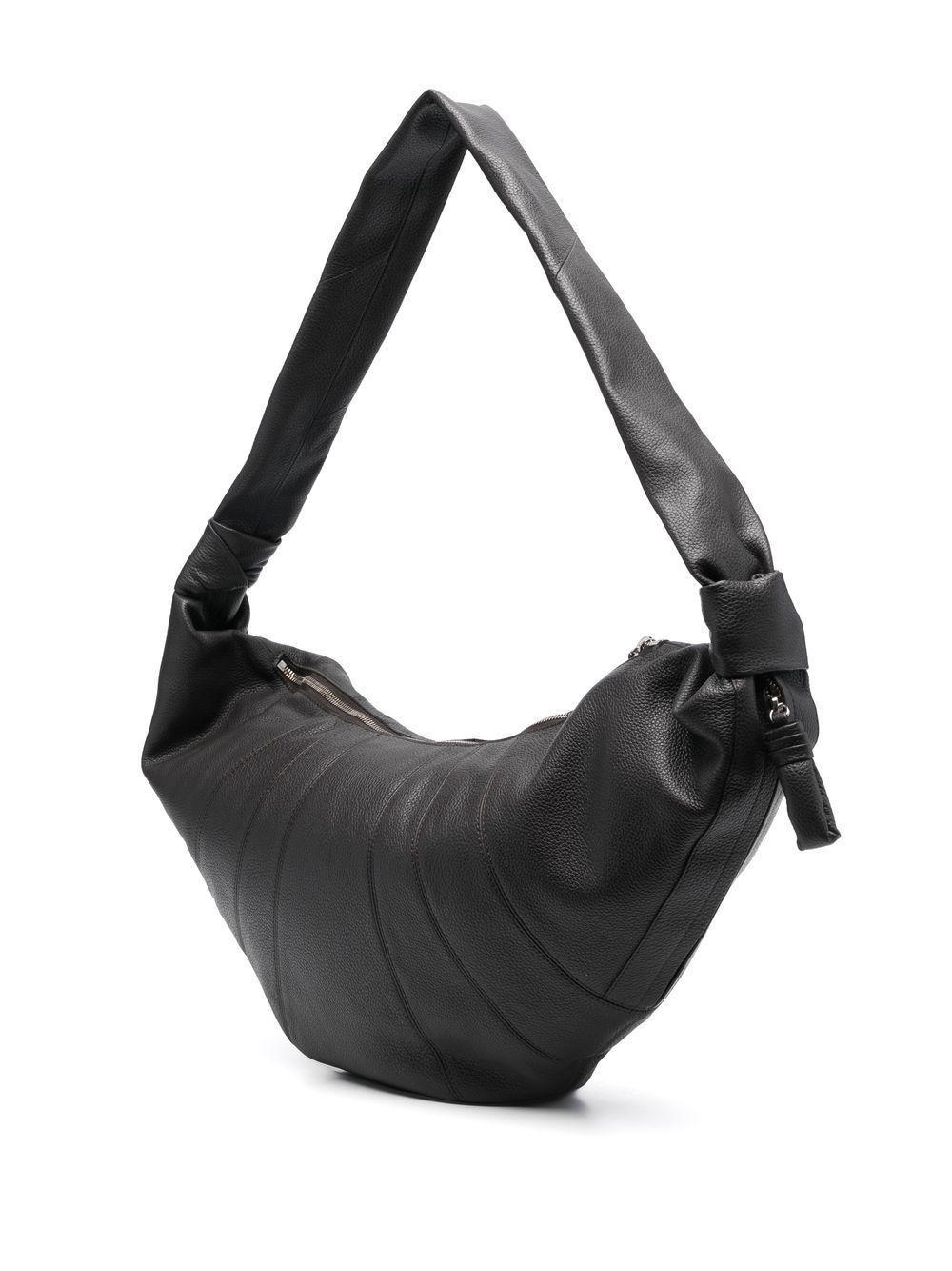 LEMAIRE Croissant Schultertasche In Brown Product Image