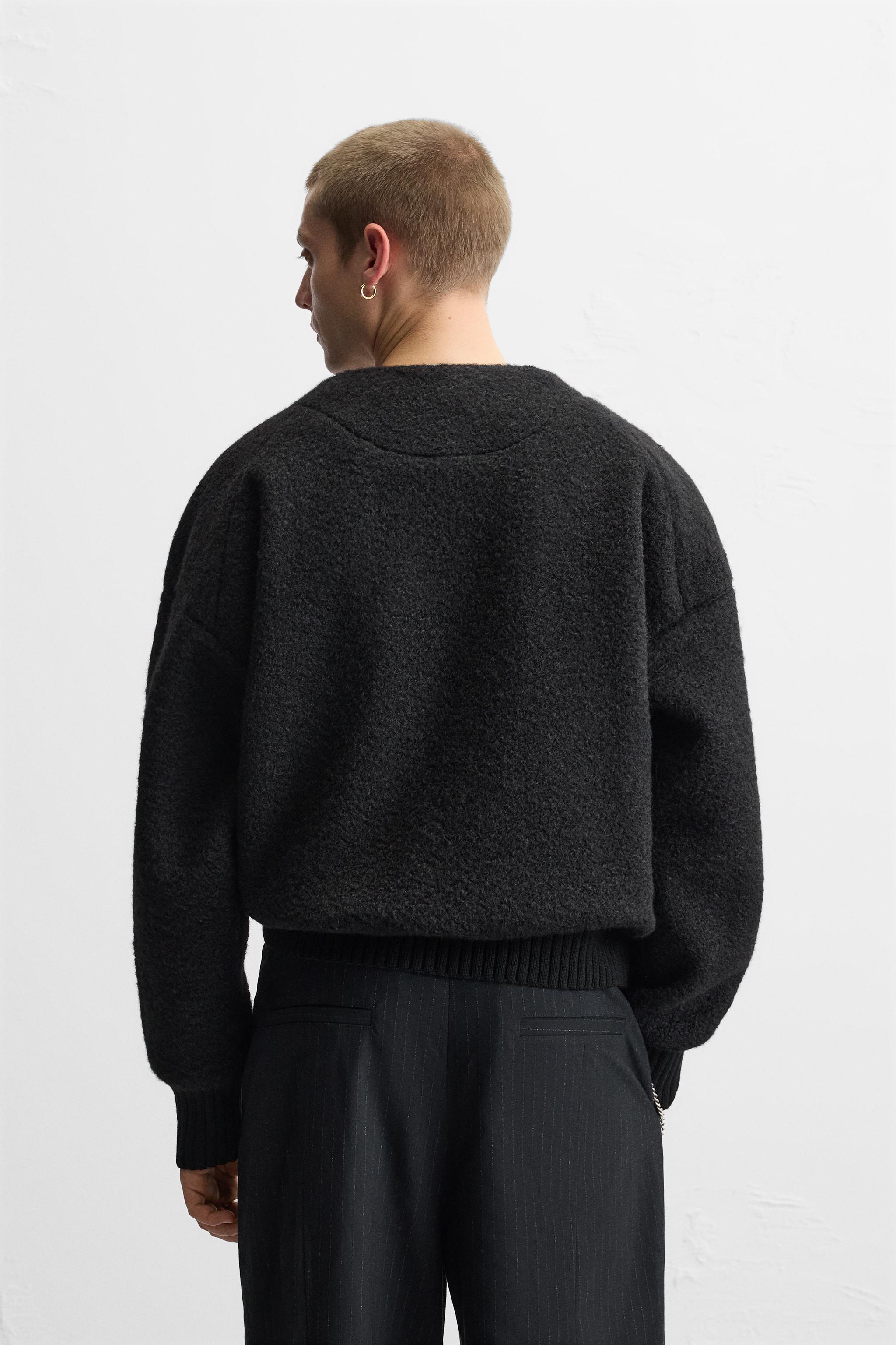 TEXTURED BOUCLÉ JACKET Product Image