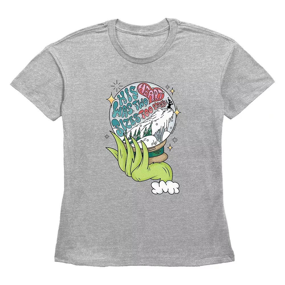 Women's Dr. Seuss Grinch His Heart Was Two  Product Image