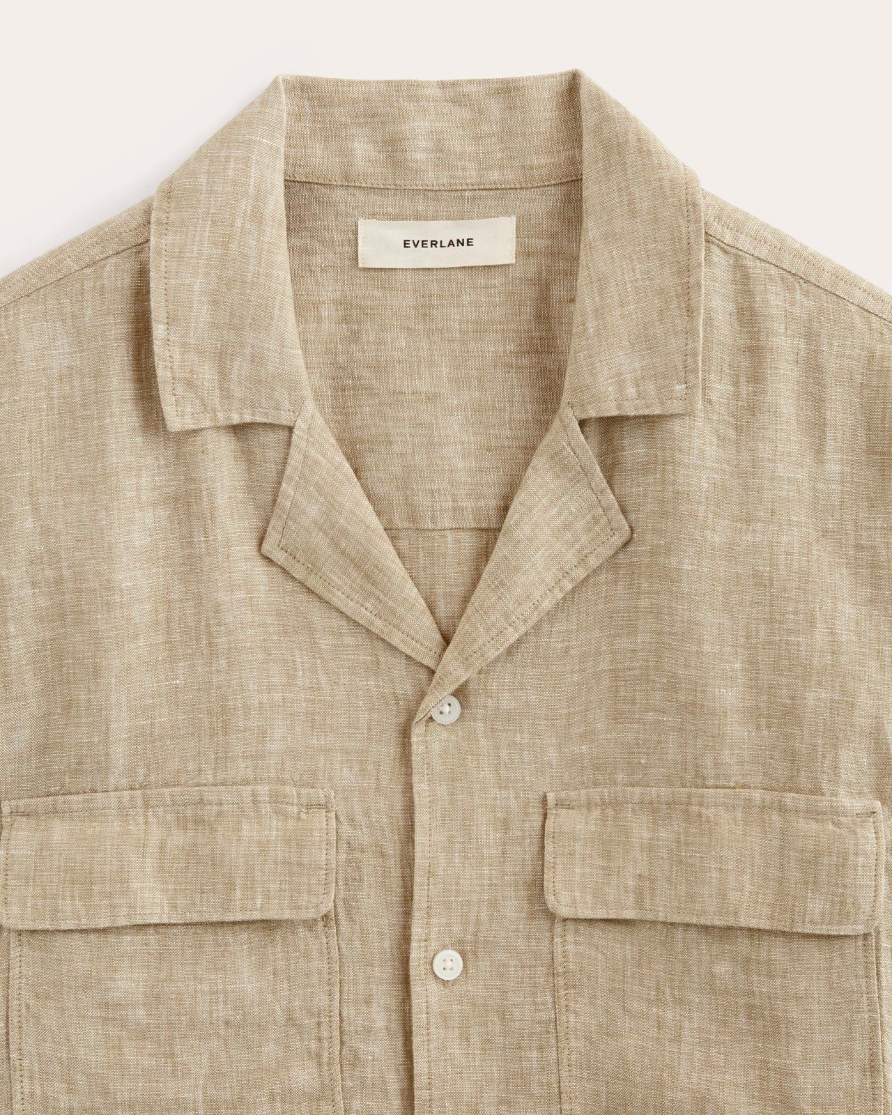 Mens Resort Shirt in Linen by Everlane Product Image