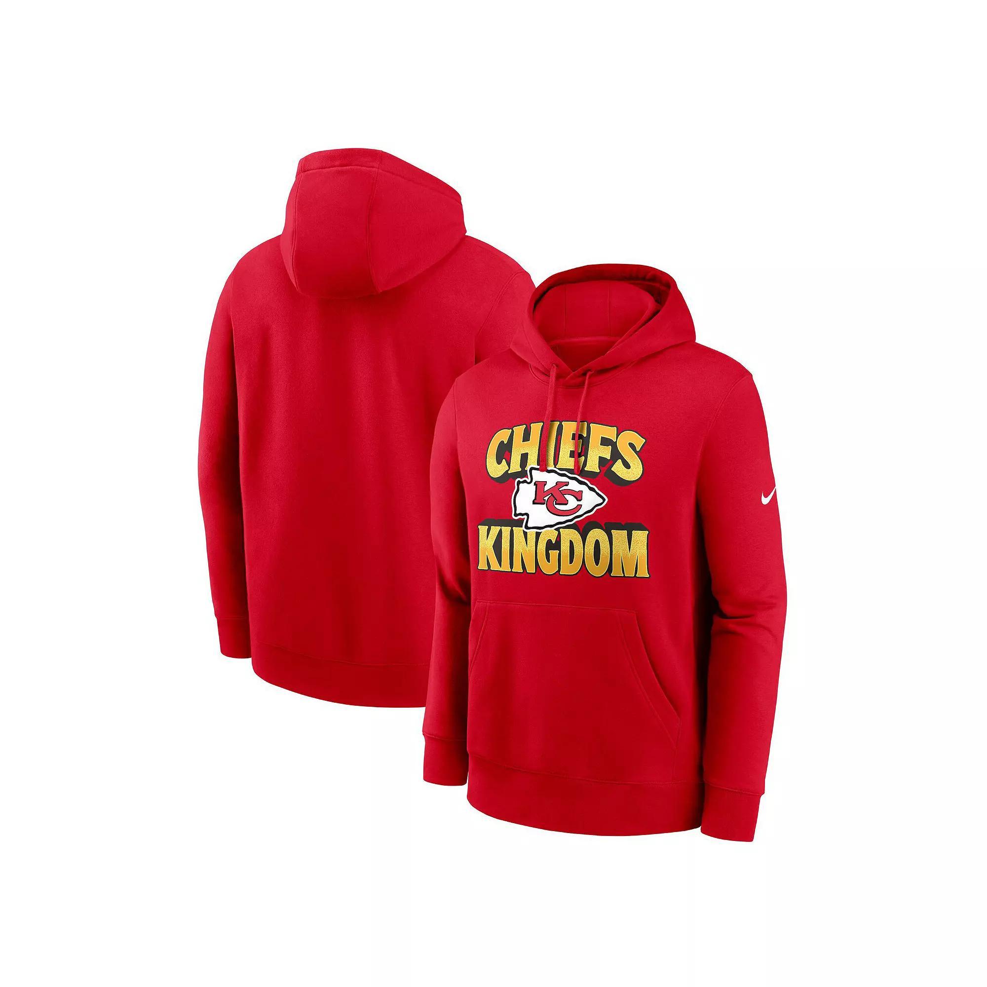 Men's Nike Red Kansas City Chiefs Hometown Fleece Pullover Hoodie,  Product Image