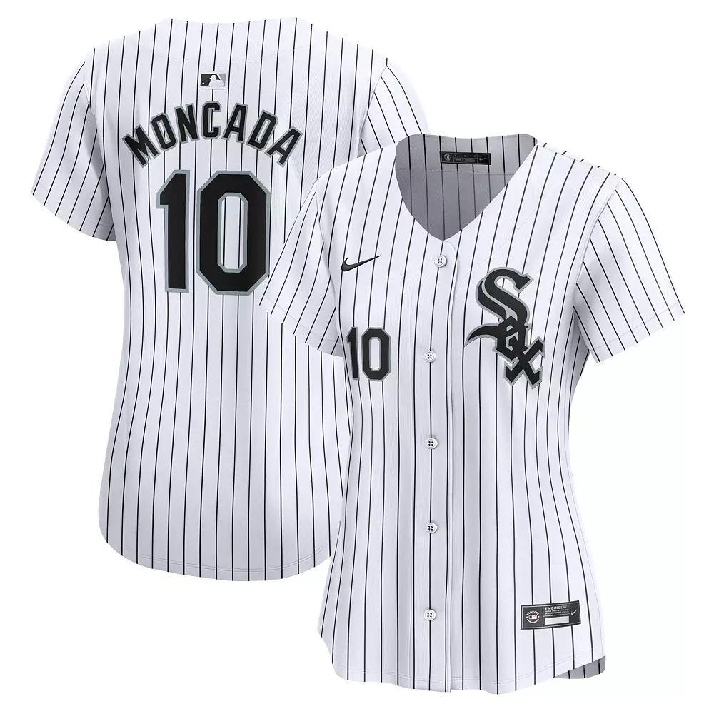 Women's Nike Yoan Moncada White Chicago White Sox Home Limited Player Jersey, Size: XL Product Image