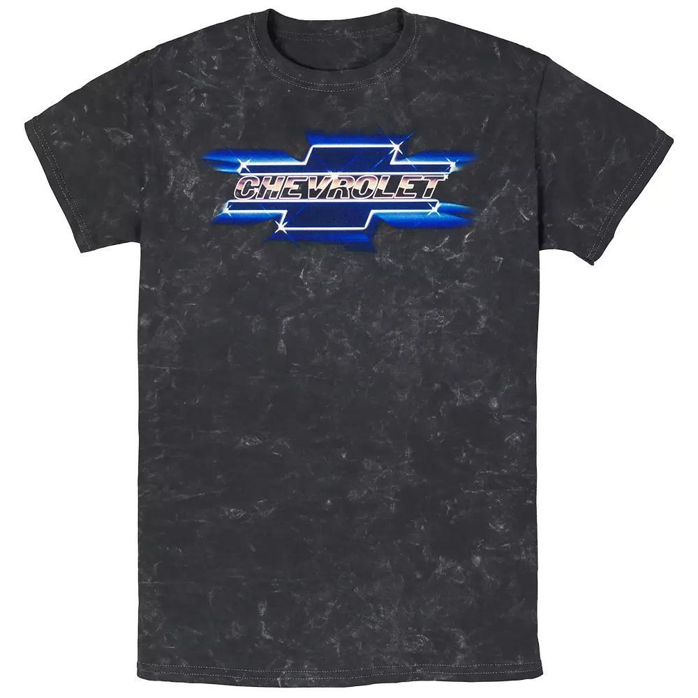 Men's Chevrolet Camaro Mineral Wash Graphic Tee, Size: Small, Black Product Image