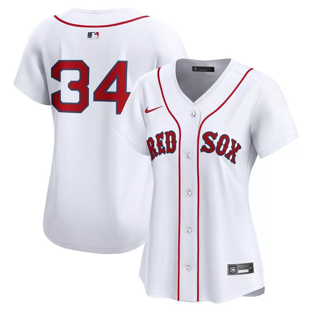 Women's Nike David Ortiz White Boston Red Sox Home Retired Limited Jersey, Size: 2XL Product Image