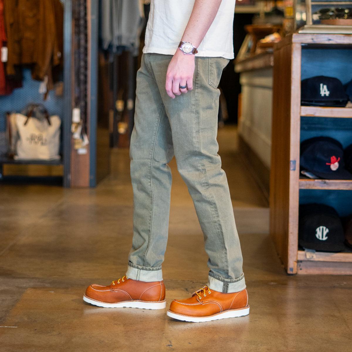 Slim Fit Jean - Olive Product Image