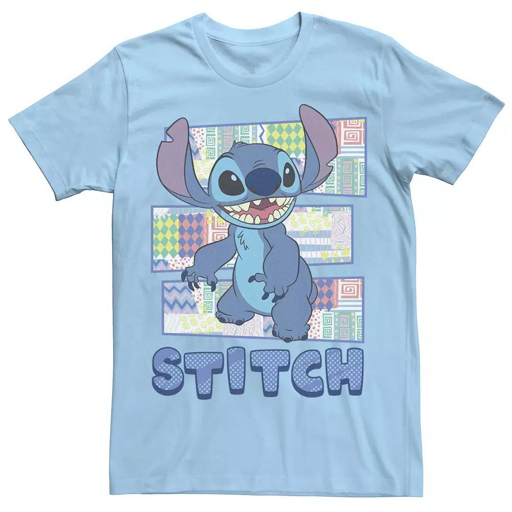 Disney's Lilo & Stitch Men's Design Panels Portrait Tee,  Product Image