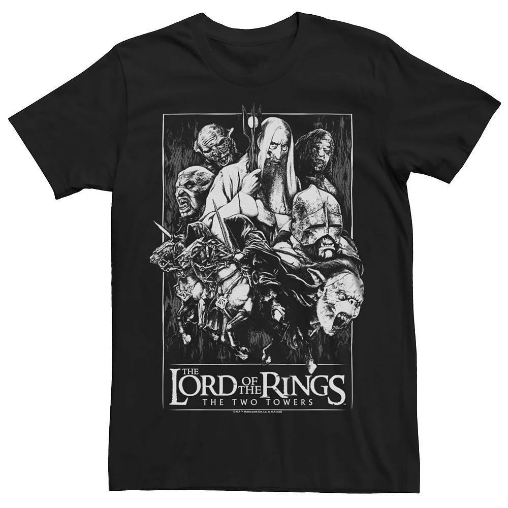 Big & Tall The Lord Of The Rings The Two Towers Sauron's Servants Graphic Tee, Men's,  Product Image