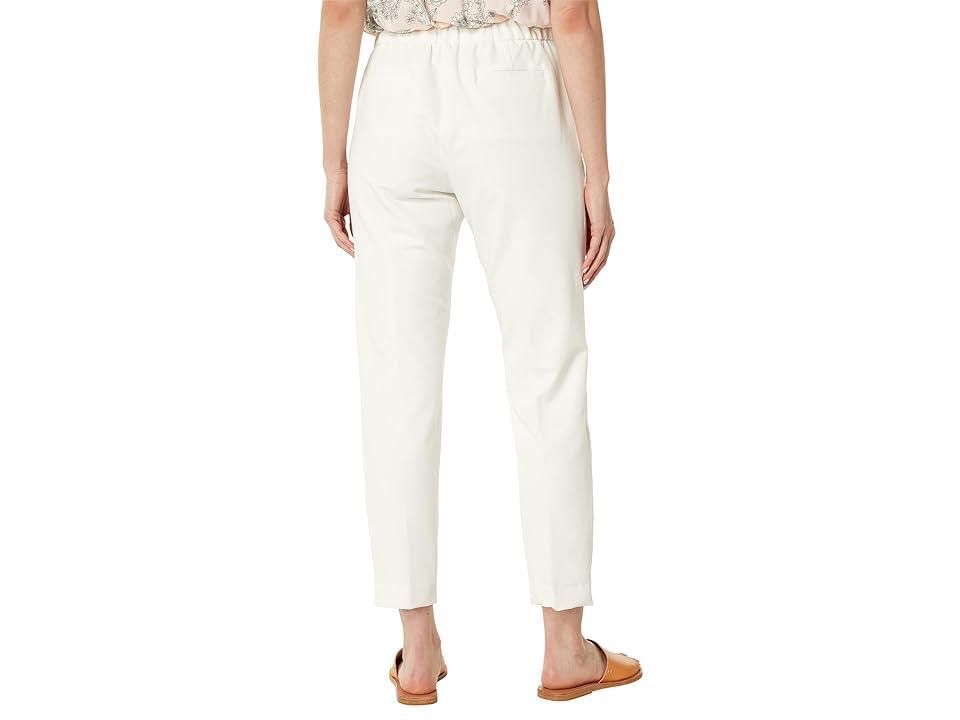 Tommy Hilfiger Sloane Elastic Waistback Ankle Trousers (Ivory) Women's Casual Pants Product Image