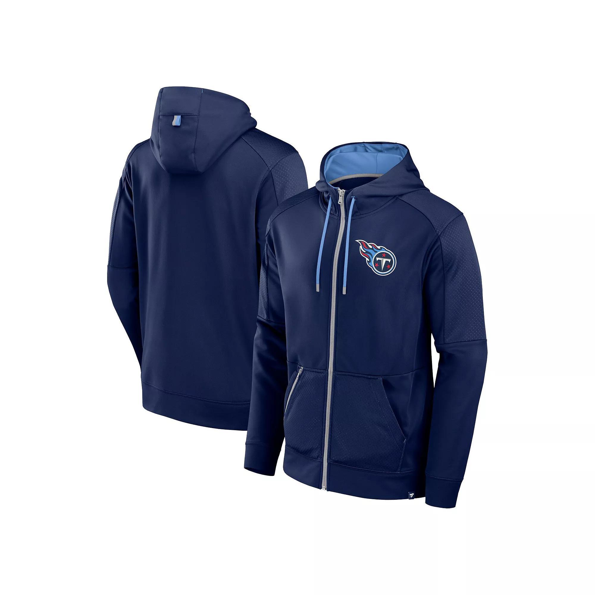 Men's Fanatics Royal Indianapolis Colts Defender Full-Zip Hoodie,  Product Image